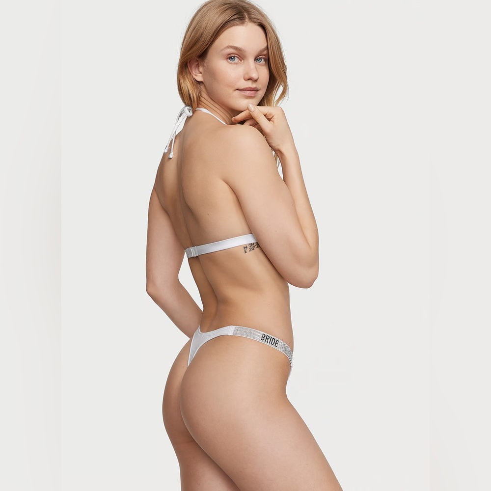 🆕 || Victoria’s Secret || Bridal , “I Do” Bride To Be Wedding lingerie Set - Picture 3 of 8